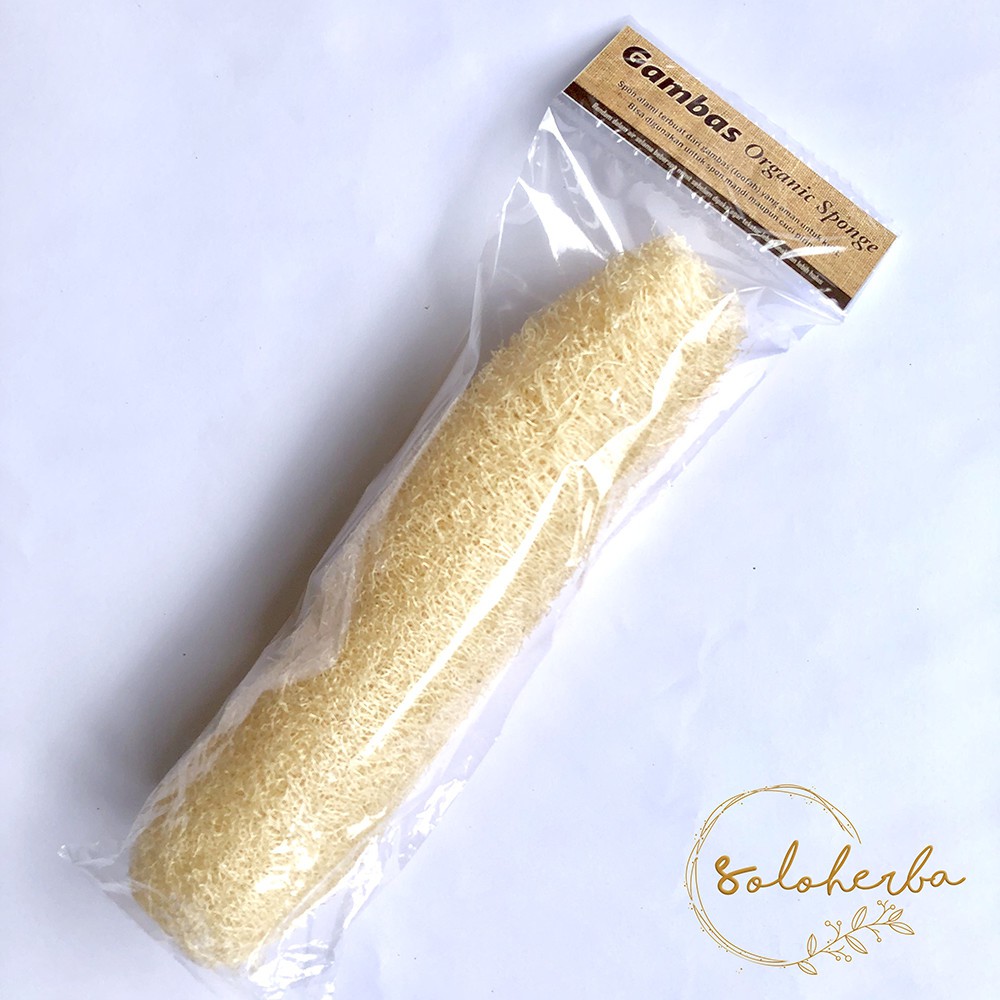 Organic Sponge Loofah | Spons Organik Gambas Premium - Besar