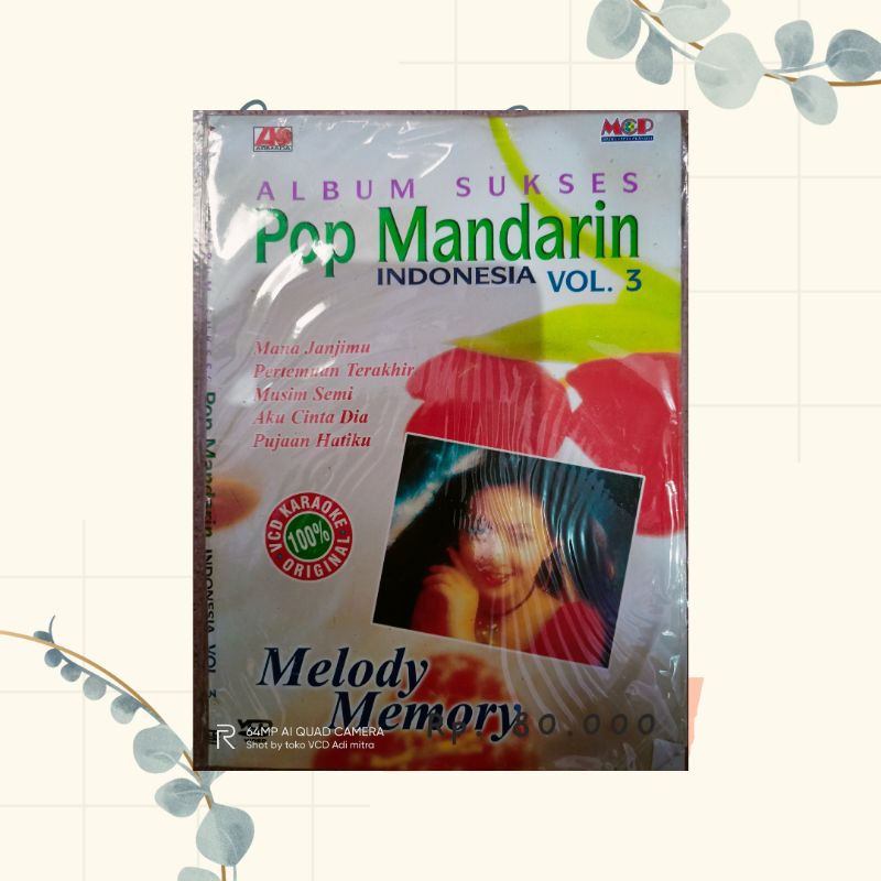 VCD original pop Mandarin Indonesia