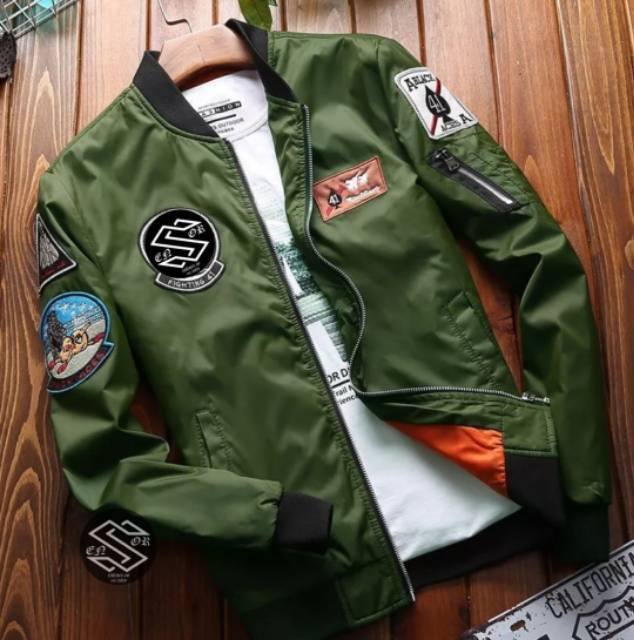 Drakstouns jaket bomber pria ORIGINAL - BOMBER DRAGON