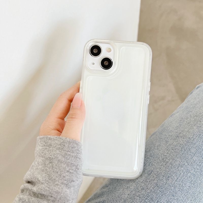 Case Transparan Motif Roti Untuk iPhone 12 13 11 Pro Max X Xs Max Xr YHO1