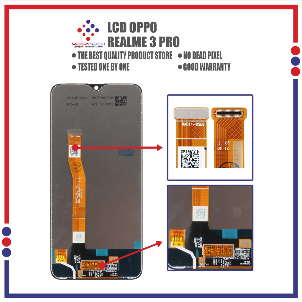 LCD Realme 3 Pro Fullset Touchscreen