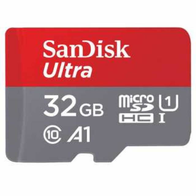 SanDisk Ultra microSDHC Card UHS-I Class 10 A1 (100MB/s) - SDSQUAR
