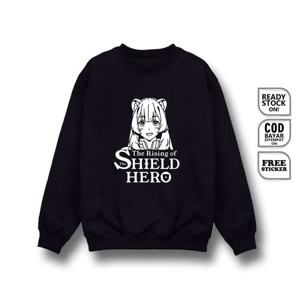 SWEATER WAIFU ANIME MANGA RAPHTALIA THE RISING OF THE SHIELD HERO KATANA HERO OTAKU JAPAN CULTURE COSPLAY BAJU JEPANG WIBU NOOFUMI IWATANI MALTY MELTY MERELLIA - SIGN CLOTH
