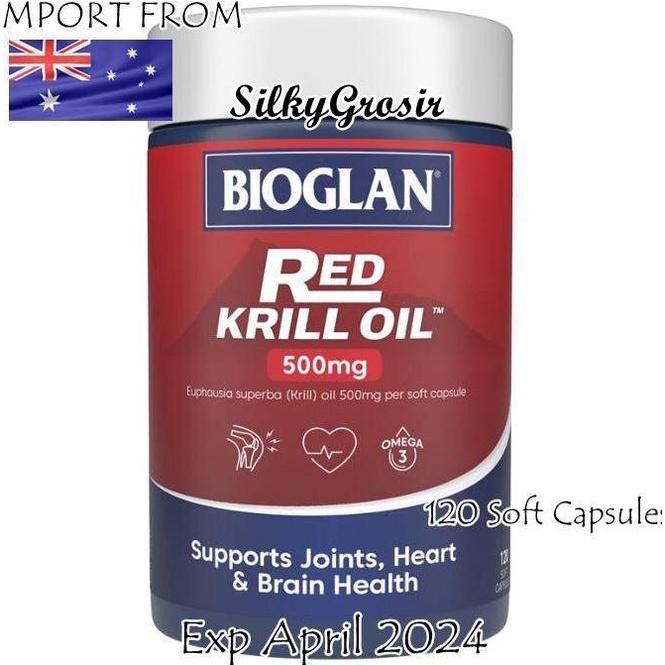 Bioglan Red Krill Oil 500Mg