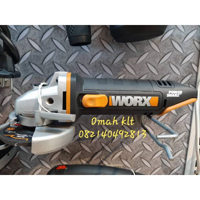 gerinda cordless gerinda tanpa kabel WORX 10cm 20v made in UK ENGLISH