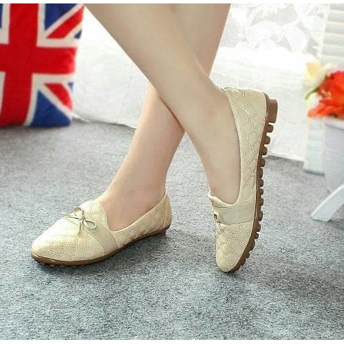 COXce Flatshoes Kulit Ular Sintetis ML04 / BLD01