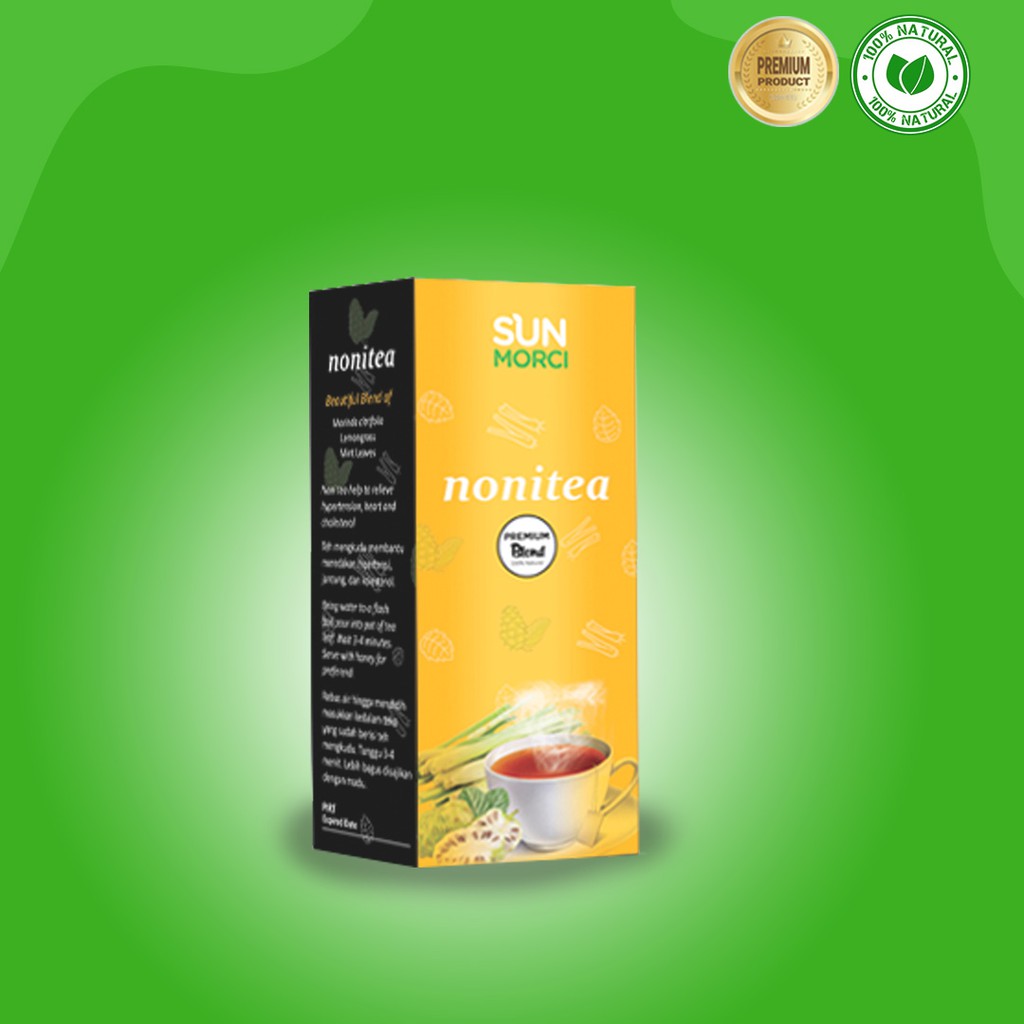 

Nonitea | Teh Daun Mengkudu | Hipertensi | Jantung | Imun Booster