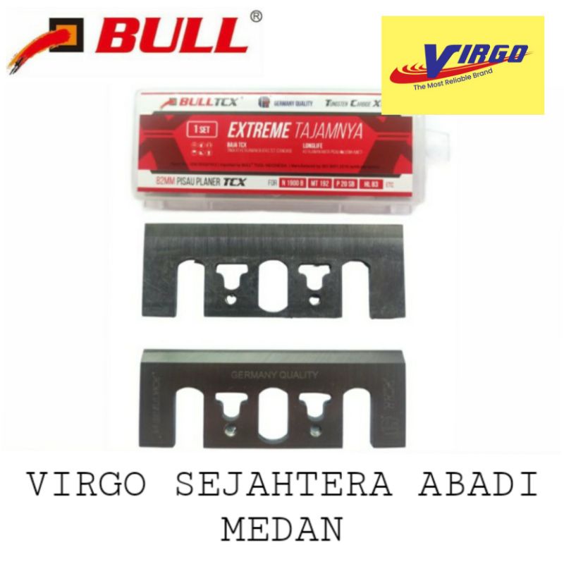 N1900B TCX MATA PLANER BLADE - MATA PASAH SERUT KETAM KAYU 82mm BULL