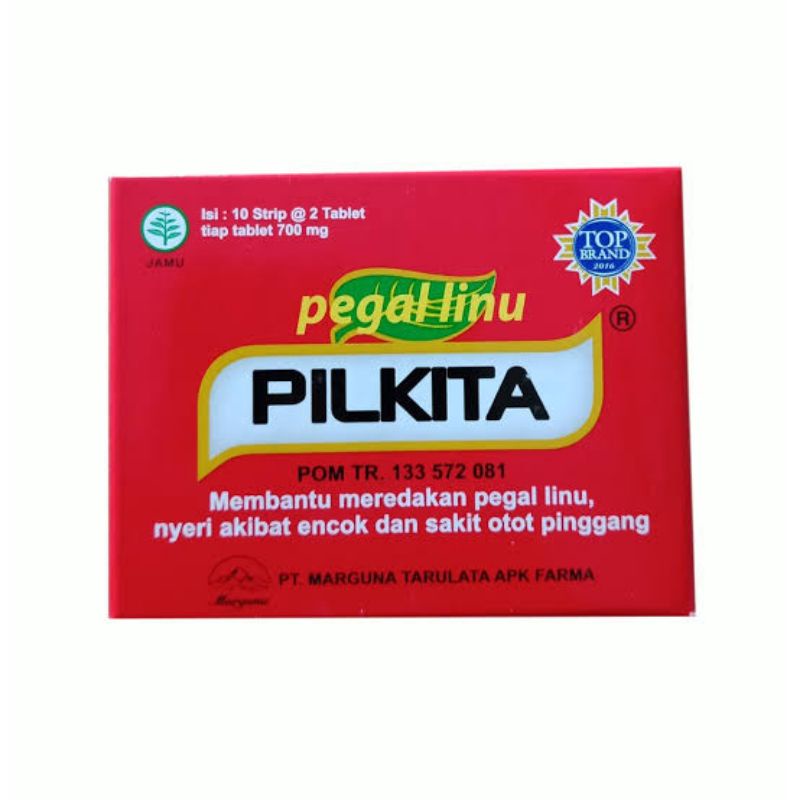 Pilkita Tablet/ Pegal Linu/ Nyeri Otot/ Capek/ Menyegarkan Badan