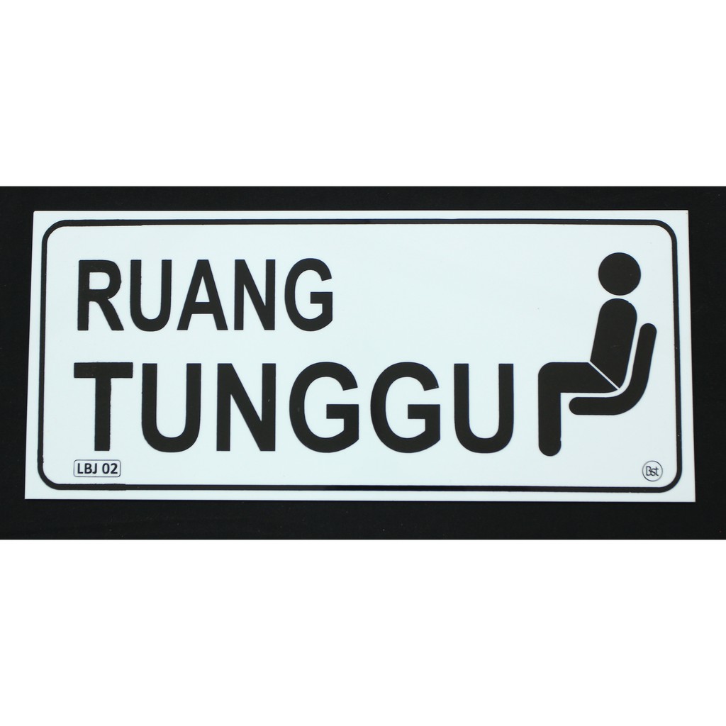 

Label Akrilik Ruang Tunggu Jumbo