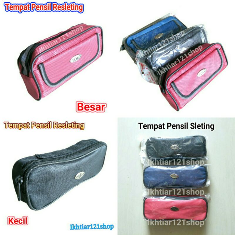 

Tempat Pensil Resleting Remaja/Tempat Pensil Sleting