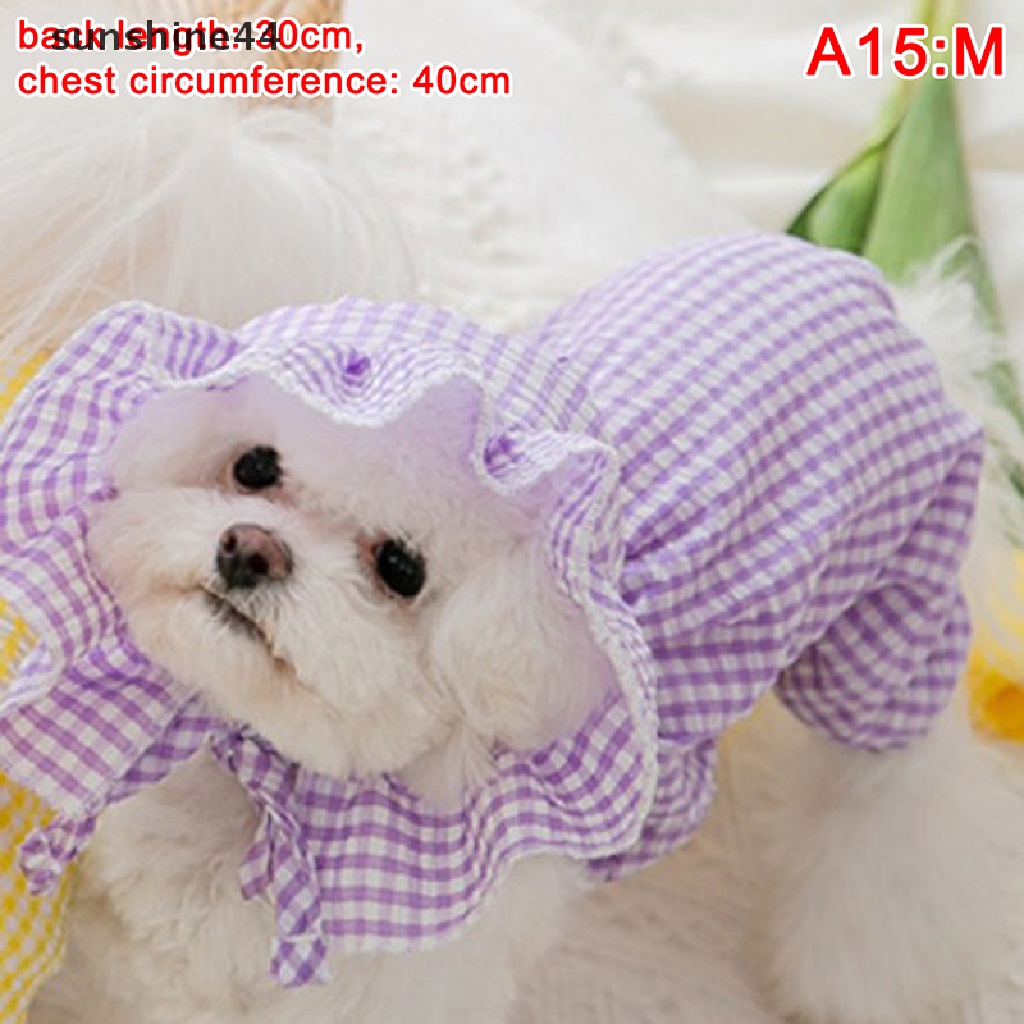 Sunshine Dress Suspender Untuk Kostum Anjing Kecil