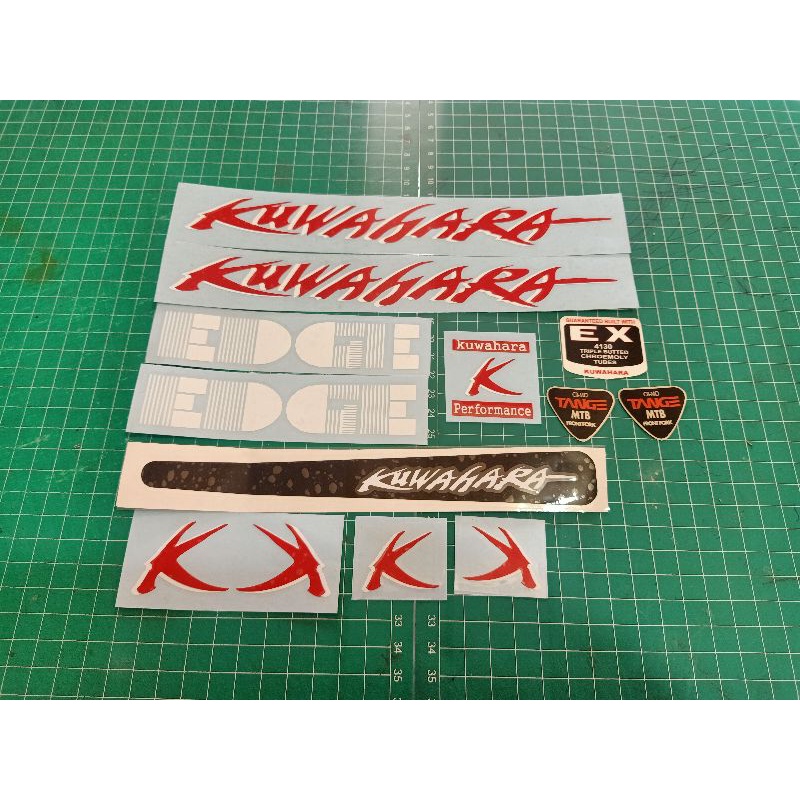 stiker sepeda kuwahara edge