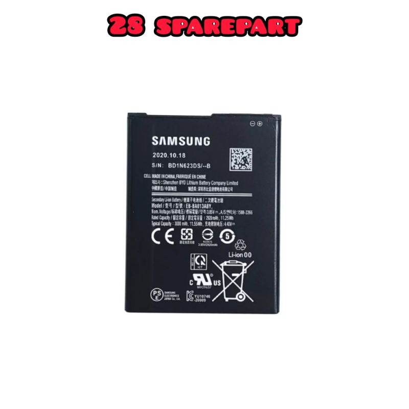 BATERAI / BATRE SAMSUNG A01 CORE / A013 / BA013ABY ORIGINAL