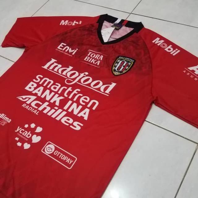 Jersey bola bali united liga 1 home top quality murah