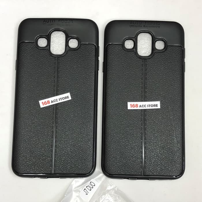 G517Case silikon soft case auto focus samsung j7 duo softcase motif kulit