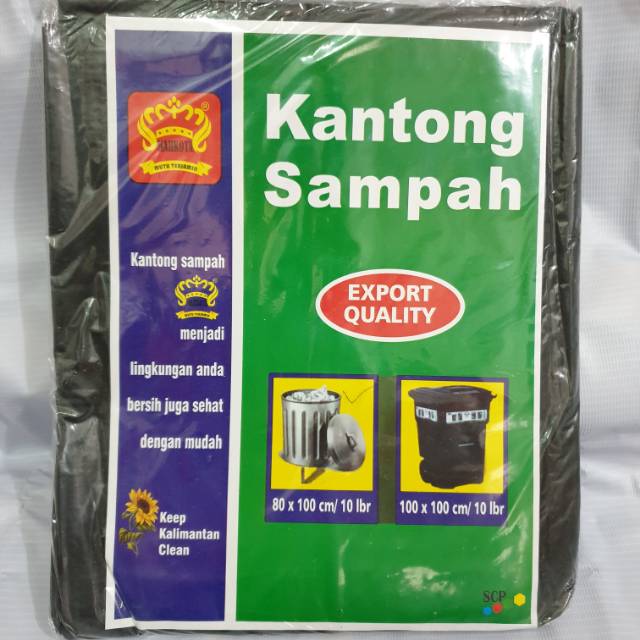 Kantong sampah kresek sampah 80 x 100