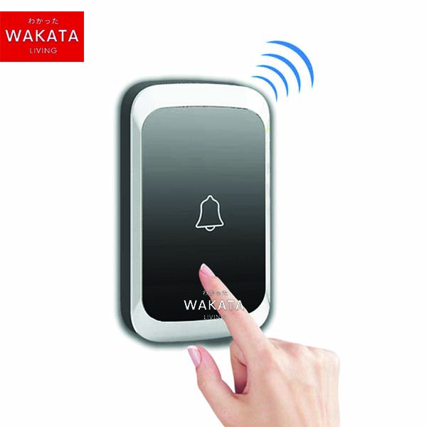 THOME Bel Rumah Tanpa Kabel / Bel Rumah Wireless Waterproof Door Bell Pintu 1 Receiver (A2)