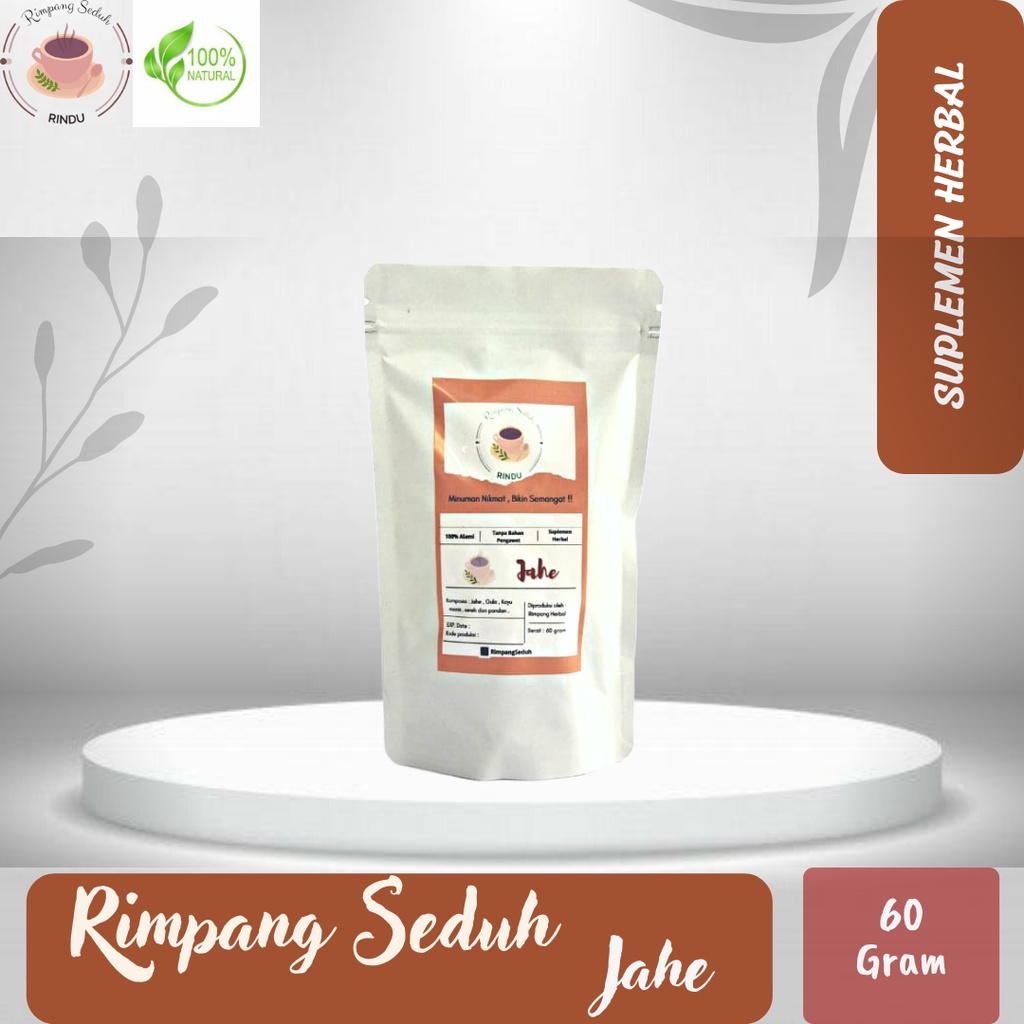 

Minuman Wedang Jahe Bubuk 60 g Tradisional Instan Herbal Tanpa Bahan Pengawet