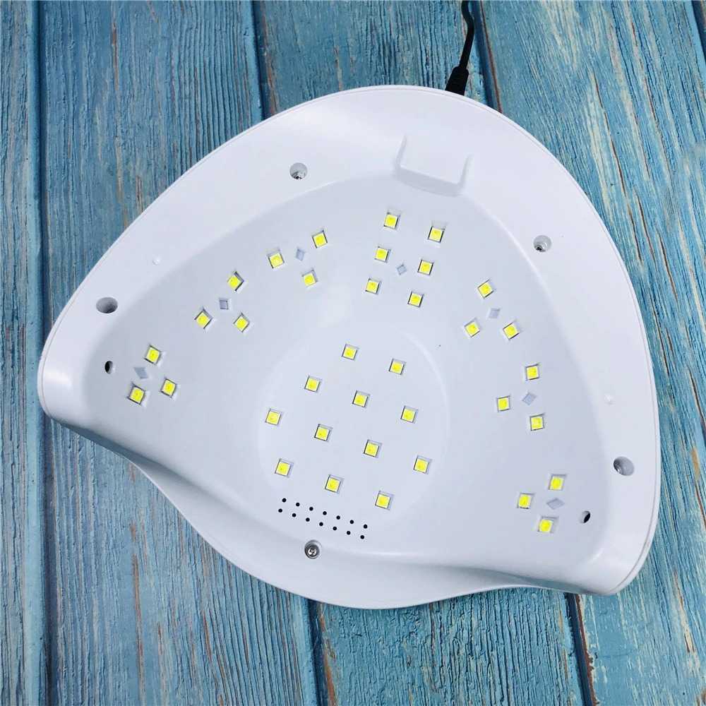 GROSIR_IJ -SUN Pengering Kutek Kuku UV LED Nail Dryer 36 LED 80W