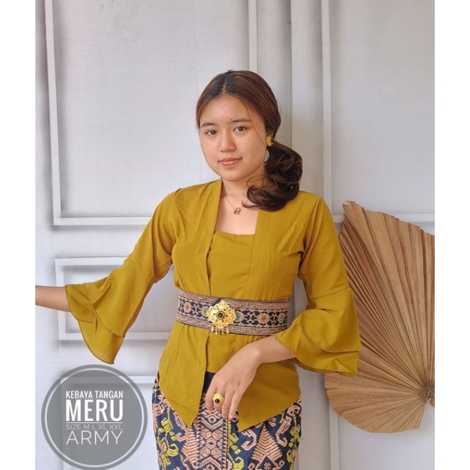 Kebaya Jadi Moscrep Terompet Tumpuk Meru