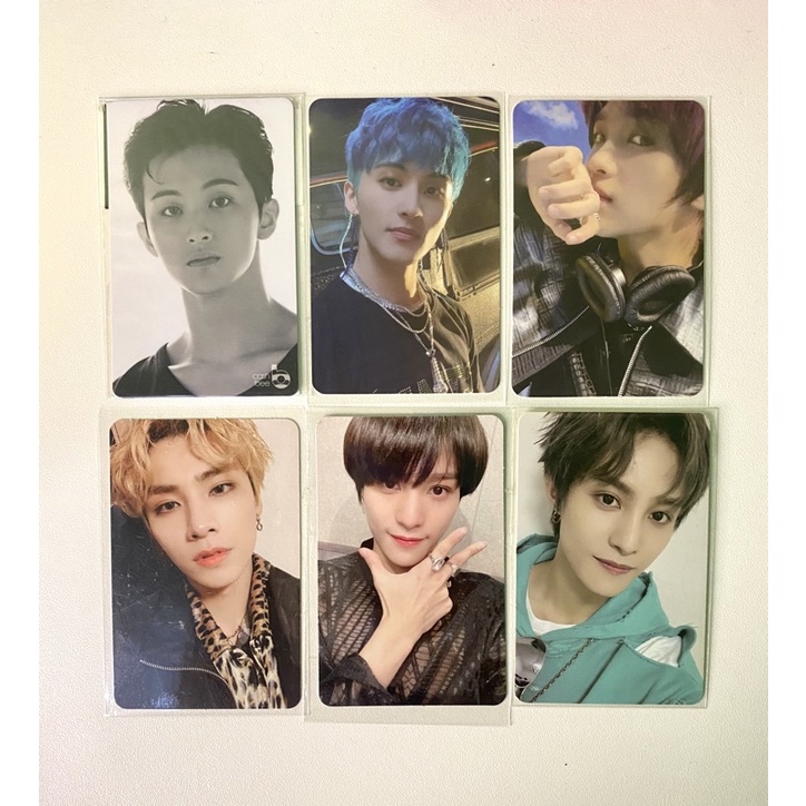 CASHBEE MARK SUPERM TAKE ALL PHOTOCARD NCT PC SEALED BNW BLACK AND WHITE &