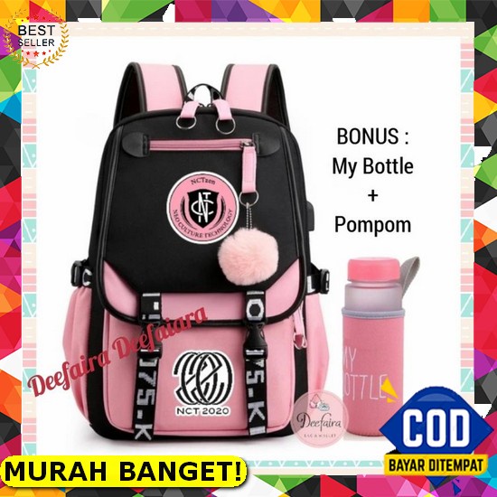 ( Bisa Cod ) Paket Tas Anak Led Karakter Lol / Tas Ransel Sekolah Anak Perempuan / Tas Anak Led Tas 