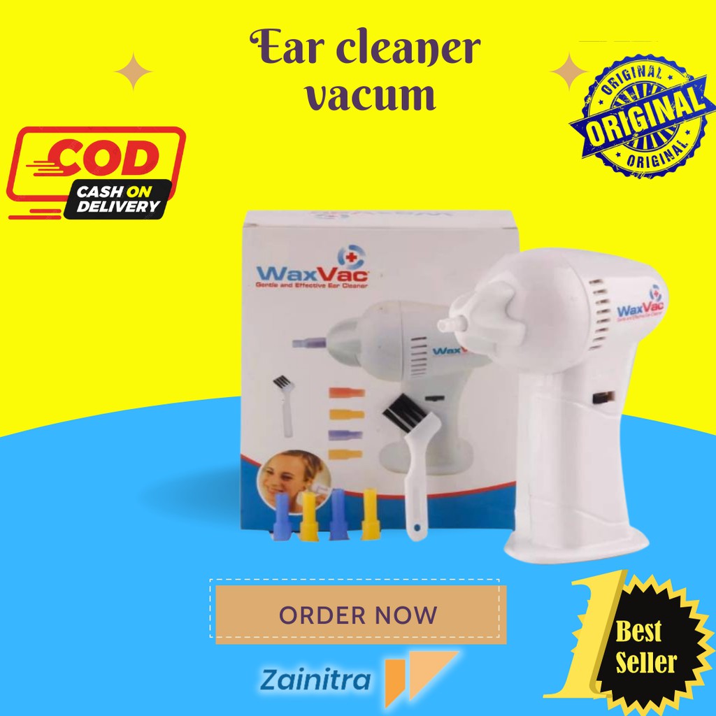 Pembersih telinga elektrik waxvac ear cleaner