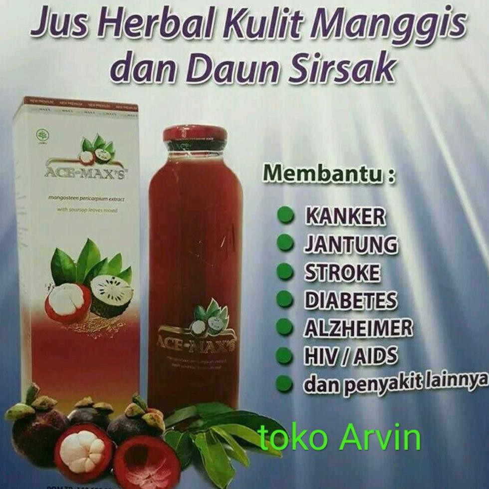 

Hot! Ace Max Jus Kulit Manggis Original