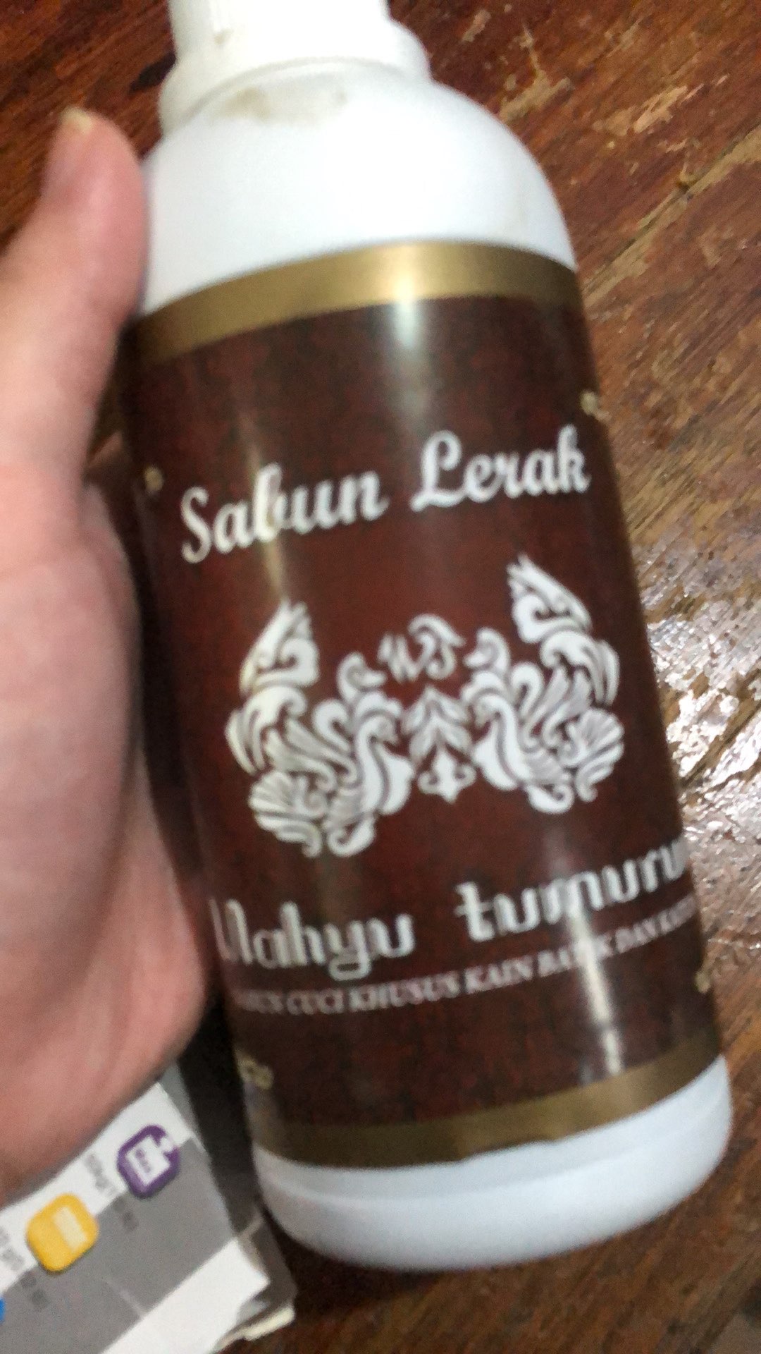 Rumah Jamu Solo - Sabun Cair Lerak Cuci Kain Batik Tulis 500ml