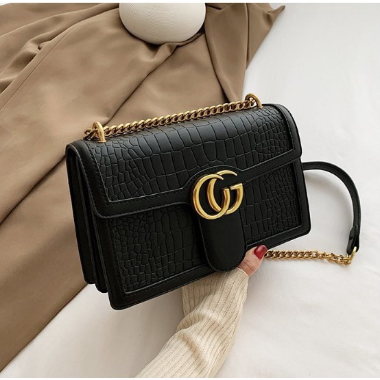 Tas Selempang Wanita aesthetic Import Putih Kekinian Elegan Polos L4I7 Estetik Terbaru Viral Promo F