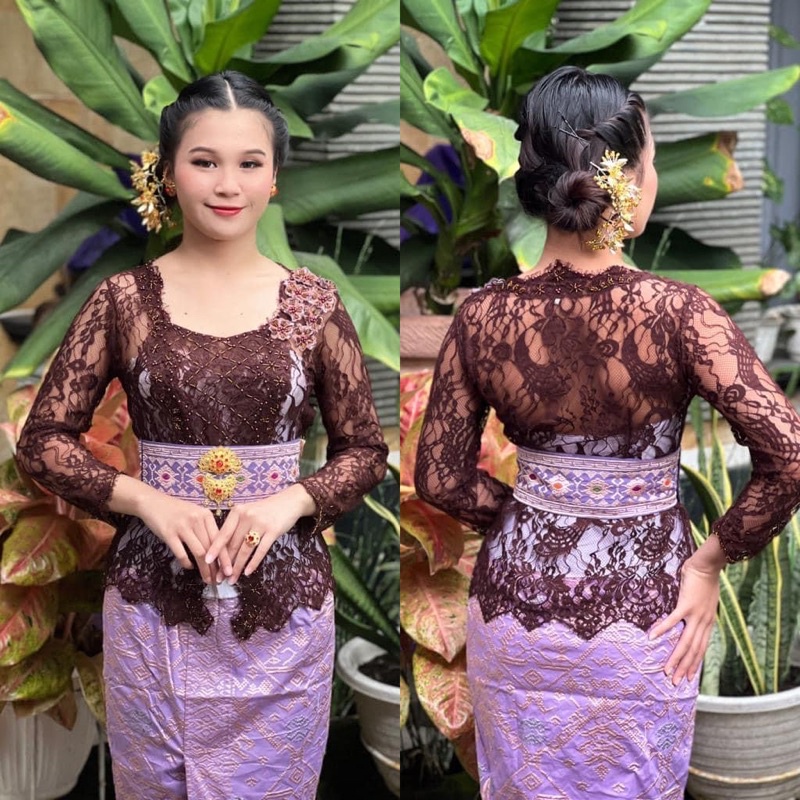 kebaya jadi payet tumpuk