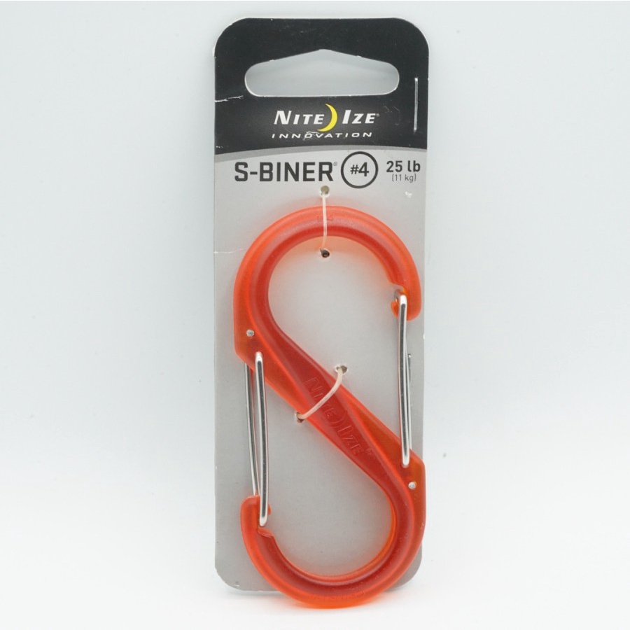 Carabiner Nite Ize Strong Plastic 4 S-Biner 25lb 11kg