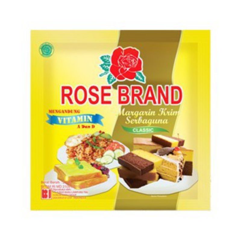 

Rosebrand Margarin 200 gr