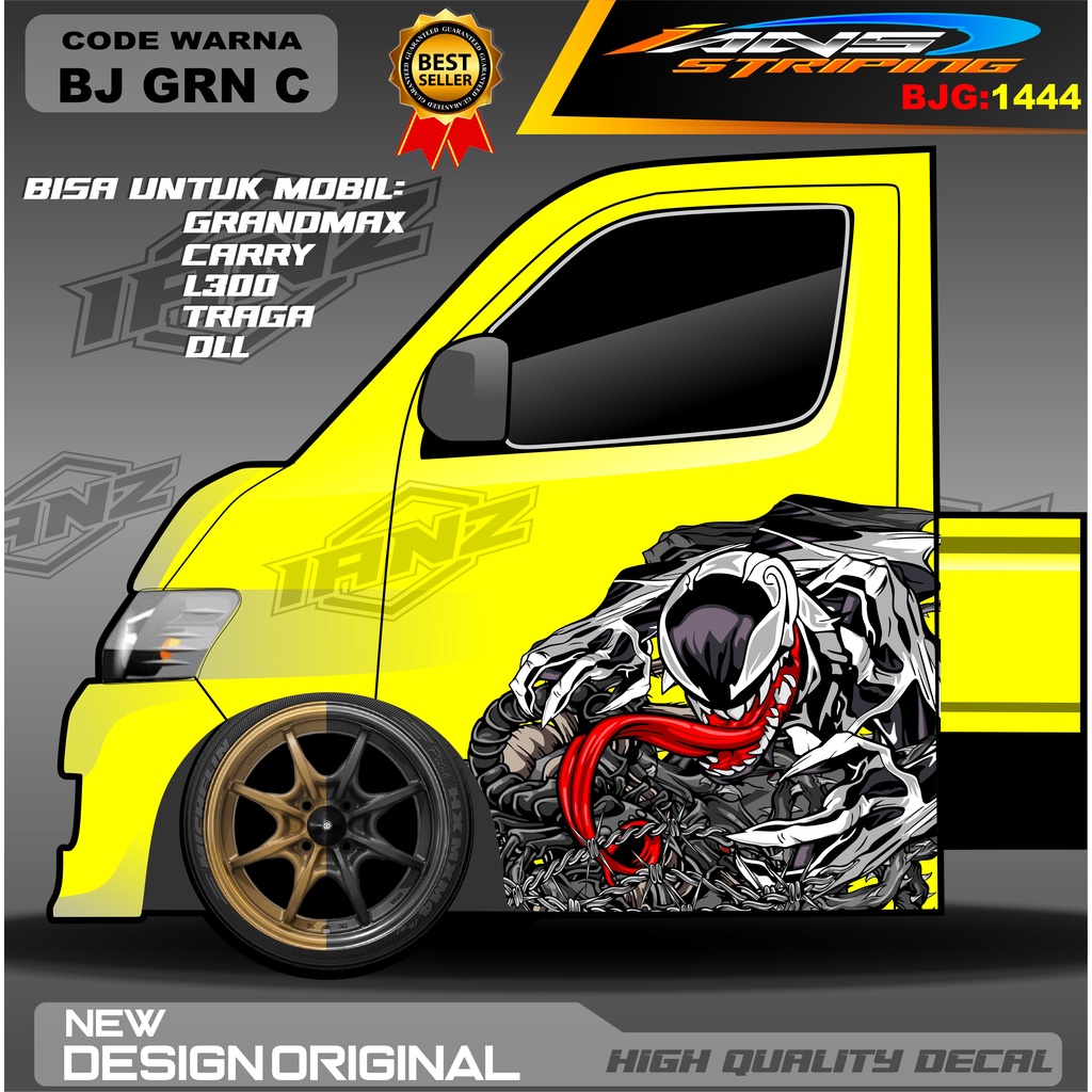 STIKER DECAL PINTU CARRY / DECAL PINTU L300 / STIKER MOBIL PICK UP