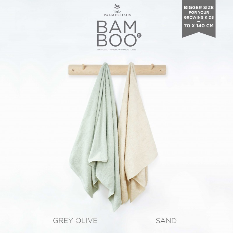 Little Palmerhaus Bam &amp; Boo Bamboo Towel Big Size Handuk 70 x 140cm