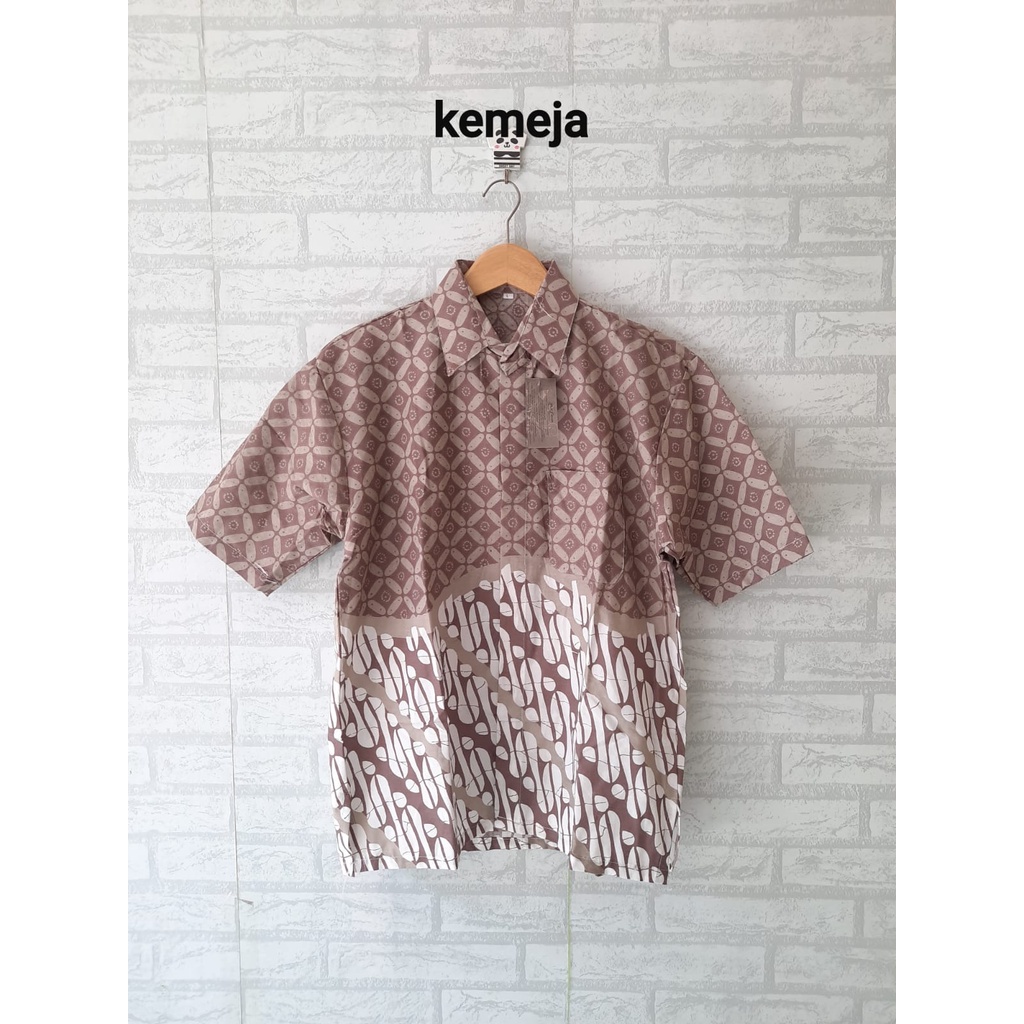 Tunik dress batik dan kemeja batik  pria