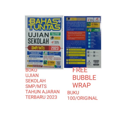 BAHAS TUNTAS UJIAN SEKOLAH.SMP/MTS.TAHUN.TERBARU.2023