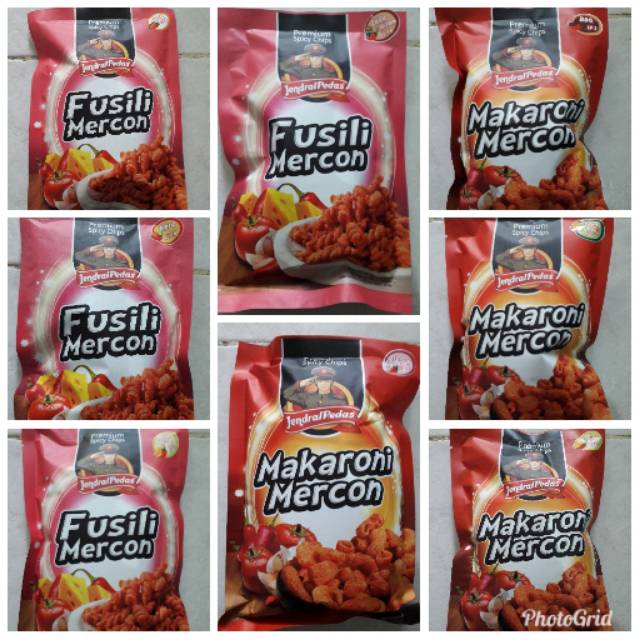 

Makaroni dan fusili mercon