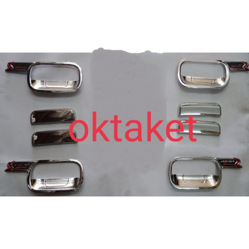 paket outer handle Agya Ayla activo chrome jsl