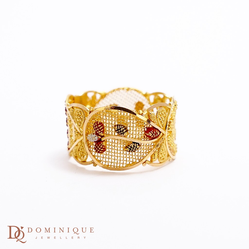 

Dominique Jewellery-Cincin Dubai Standar Internasional 91,6% DQC 1846