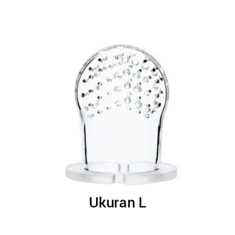 DOT BUAH BAYI EMPENG BUAH GIGITAN BAYI BAHAN FOOD GRADE BPA FREE-Refill L