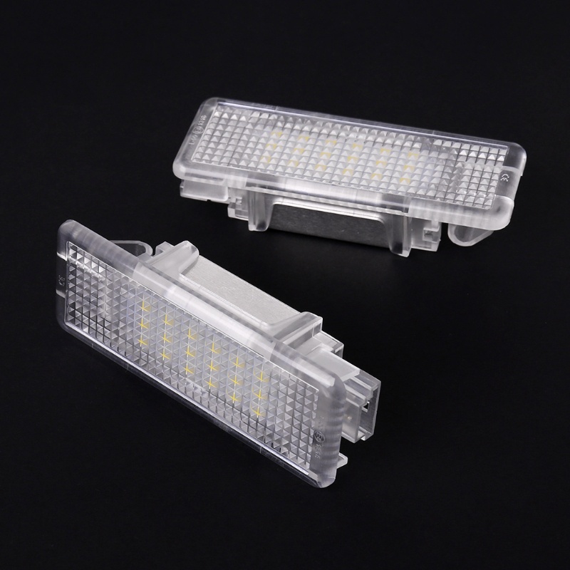 Cre 2pcs Lampu LED Bawah Pintu Mobil Untuk BMW X5 E53 E39 Z8 E52