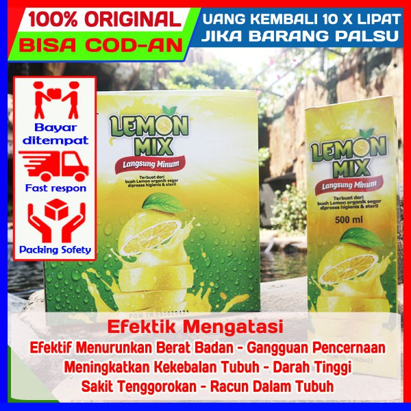 

De Lemon - Lemon Mix - Sari Lemon Original