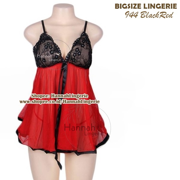 JUMBO 5XL 4XL 3XL 2XL Hannah Lingerie Orginal - Pink Cantik, Hitam Sexy, Ungu Anggun, Baju Tidur Transparan Kado Pernikahan Suami Istri Isi Seserahan Gaun Malam Pertama944