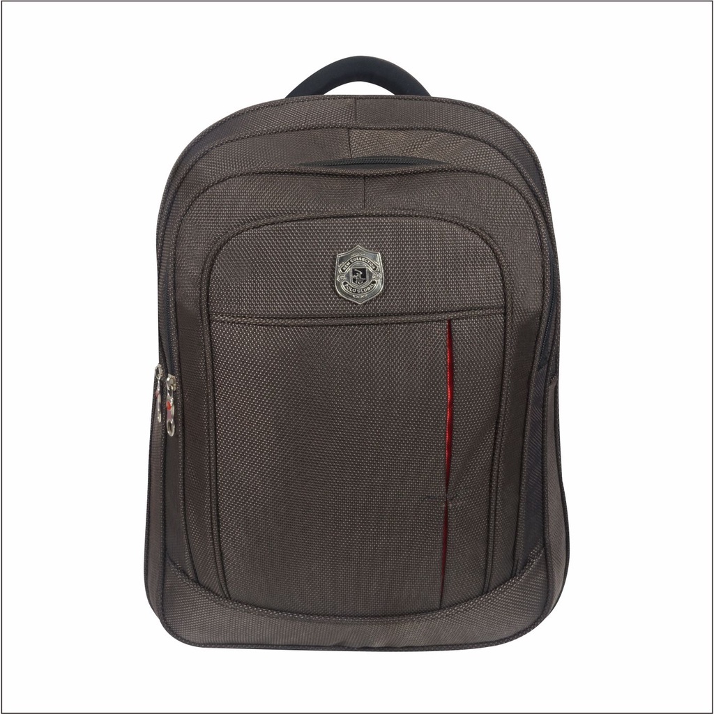 Tas Ransel Laptop Anti air Pria Wanita Tas Sekolah Backpack Model Polo Bahan Waterproff Anti Air - Polo Global 9813