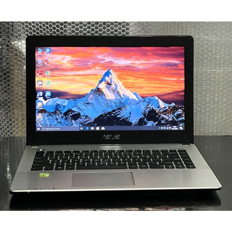 Laptop Asus X450JB Core i7-4720HQ NVIDIA 2GB-64bit RAM 8GB SSD Layar 14inch Second