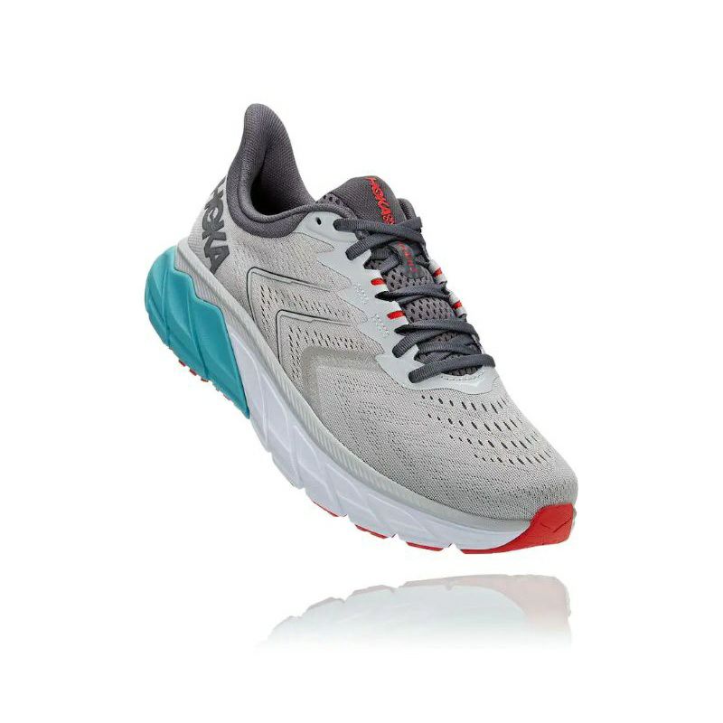 Hoka One One Arahi 5 Wide Mens Road Running - Harbor Mist / Aquarella