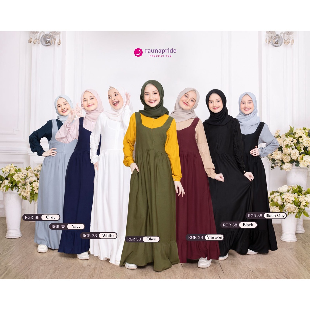 GAMIS ANAK TERBARU RAUNA RGR 38