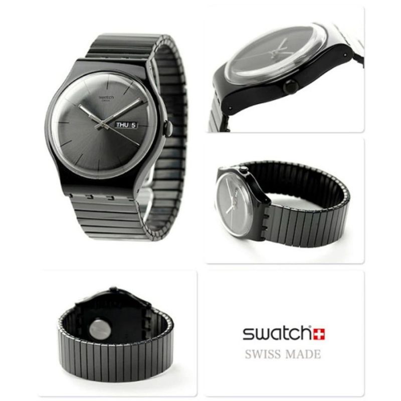 Jam Tangan Swatch Suob708b Original